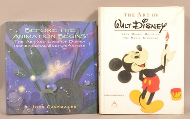 1973 Big Book Art of Walt Disney + Another