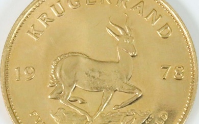 1978 1 OZ. GOLD KRUGERRAND COIN