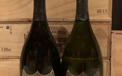 1980 & 1982 Dom Perignon - Champagne Brut - 2 Bottles (0.75L)