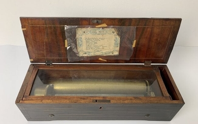 19th Century French Eight-Melodies Cylinder Music Box
