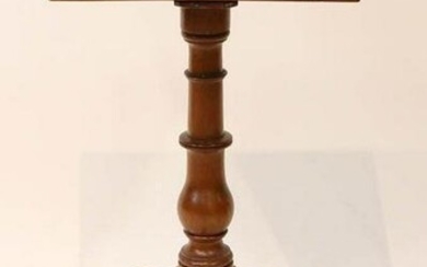 19thC New England Candle Stand