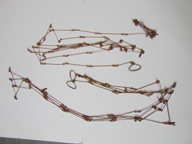 2 Survey Chain, 1/2 Gunter's, 1) 2 handles 50 links