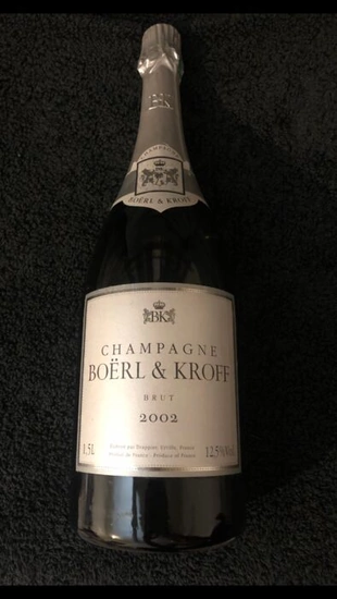 2002 Boerl & Kroff - Champagne Brut - 1 Magnum (1.5L)