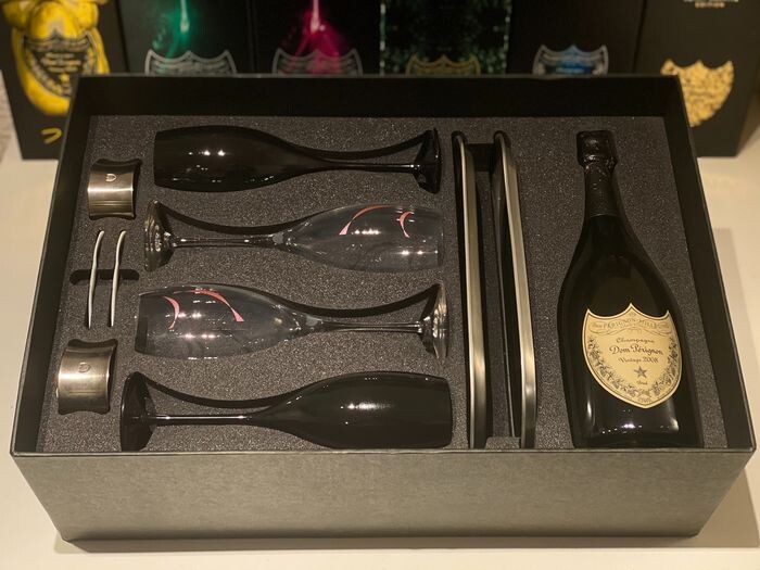 2008 Dom Perignon Caviar Set Box - Champagne Brut - 1 Bottle (0.75L)