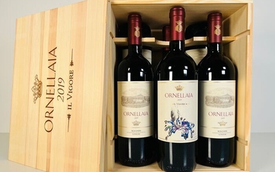 2019 Ornellaia, Tenuta dell'Ornellaia "Il Vigore" - Bolgheri Superiore - 6 Bottles (0.75L)
