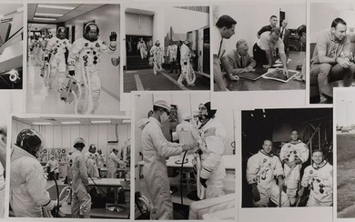 Apollo 8 Lot of (10) Vintage Original NASA Photographs