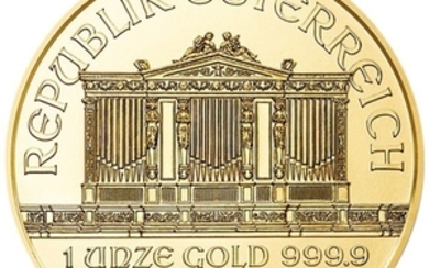 Austria - 100 Euro 2018 Wiener Philharmoniker - 1 oz - Gold