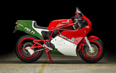 1986 Ducati 750 F1B, Frame no. ZDM750R*7501152* Engine no. ZDM750L*7501212