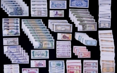 538pc Cambodia Banknotes UNC