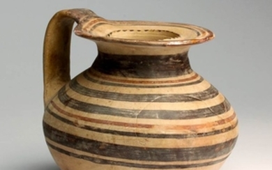 Apulian Daunian Jug 6th - 5th century BC; height cm...