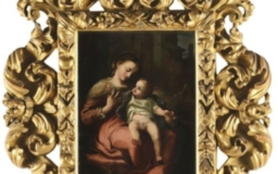 Correggio (1489-1534), copia da, Madonna con Bambino