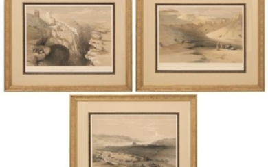 3 David Roberts 19th Century Lithographs