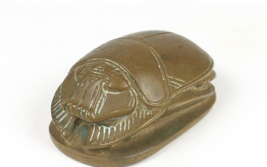 EGYPTIAN FIGURE OF A SCARAB
