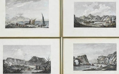 Four French Engravings, Neapolitan Views