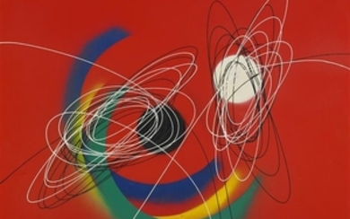 CRIPPA ROBERTO GAETANO (1921 - 1972) Spirali. Acrilici su tela . Cm 70,00 x...
