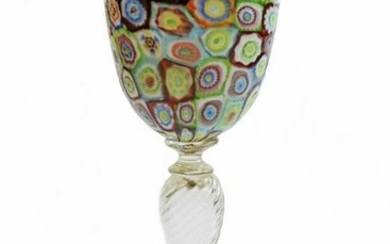 A.VE.M. - Murano glass goblet Murrine