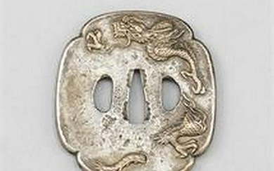 Tsuba, Katana hand guard, Japan, 18/19th Century