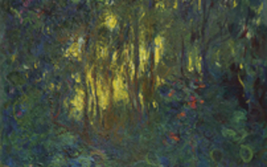 Claude Monet (1840-1926), Coin du bassin aux nymphéas