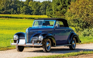 1939 Plymouth P8 Deluxe Convertible Coupe