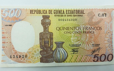 500 Francs Guinée Equatoriale