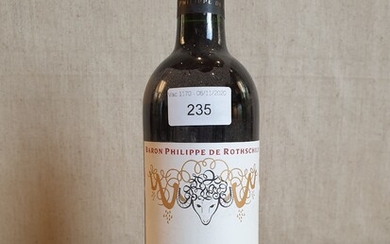 6 bottles La Bélière Baron Philippe de Rothschild 2003 Bordeaux...
