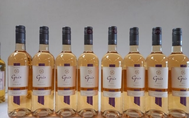 6 bouteilles de Gallician Gris. 2015. Rosé... - Lot 35 - Enchères Maisons-Laffitte