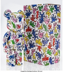 66435: BE@RBRICK X Keith Haring Estate Keith Haring 100