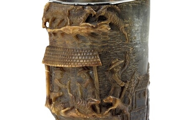 An ibex horn cup from Salzburg