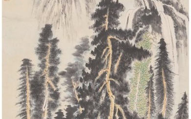 78135: Attributed to Zhang Daqian (Chinese, 1899-1983)