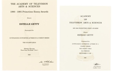 89735: Estelle Getty Academy of Television Arts and Sci