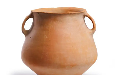 A Chinese pottery jar Neolithic period, Caiyuan Culture (c.2600 - 2200 BC)...