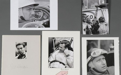 A GROUP OF FORMULA ONE PHOTOGRAPHS