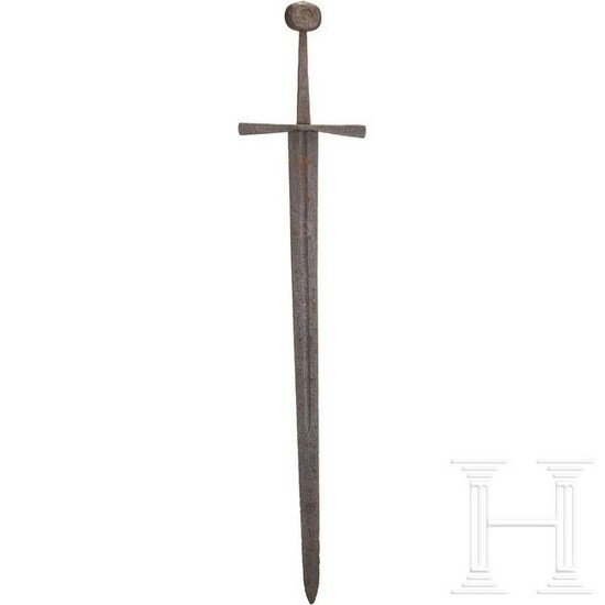 A German hand-and-a-half sword, 2nd half of the 14th