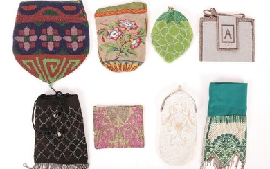 A Group of Beaded Purses