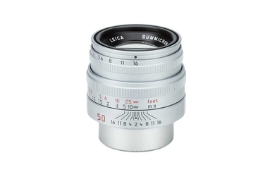 A Leitz Summicron f/2 50mm Lens