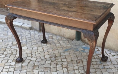 A MAHOGANY Side Table Cabriole legs 19th century - Wood - Mid 19th century