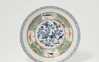 A Meissen porcelain dish with lobster decor