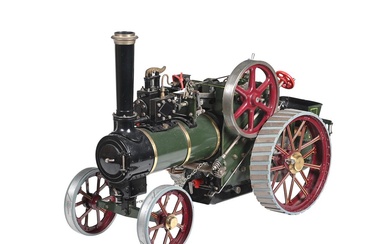 A WELL-ENGINEERED 1 INCH SCALE MODEL OF A 'MINNIE' AGRICULTURAL TRACTION ENGINE
