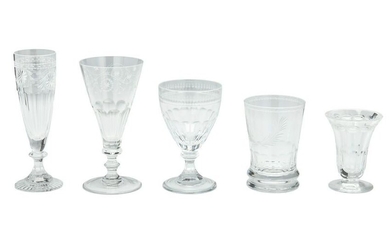 A collection of William Yeoward crystal stemware