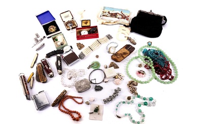 A selection of jewellery and accessories