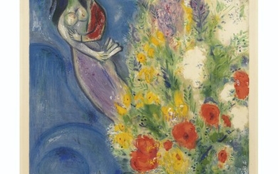 AFTER MARC CHAGALL (1887-1985) by CHARLES SORLIER (1921-1990), Les coquelicots