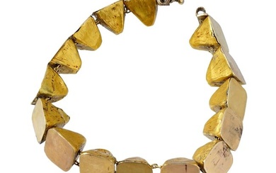 ANCIENT BYZANTINE 22K YELLOW GOLD LINK BRACELET