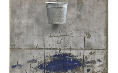 ANTONI TÀPIES (1923 - 2012), Pintura del Cubell (Painting with Laundry Bucket)