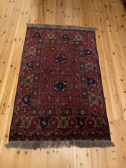 NOT SOLD. Afghan rug. 21st century. 150 x 100 cm. – Bruun Rasmussen Auctioneers of Fine Art