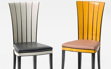 After Eliel Saarinen (Finnish-American, 1873-1950) Two "Cranbrook" Chairs, Charles Phipps & Sons