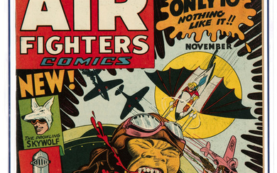 Air Fighters Comics #2 Crowley Copy Pedigree (Hillman Fall,...