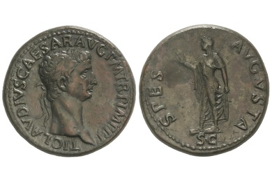 Ancient Coins - Roman Imperial Coins - Claudius,...