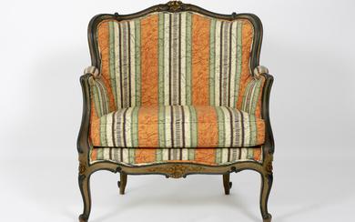 Antique Louis XV style armchair in Lodewijk-XV style...