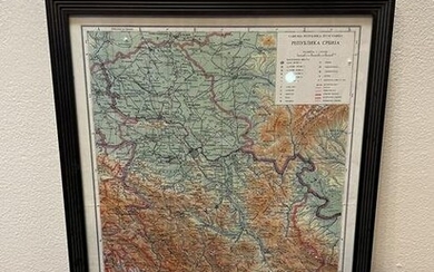 Antique Map of Serbia