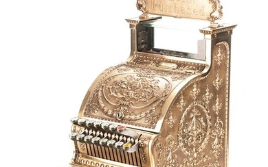 Antique brass National Cash Register, very desirable